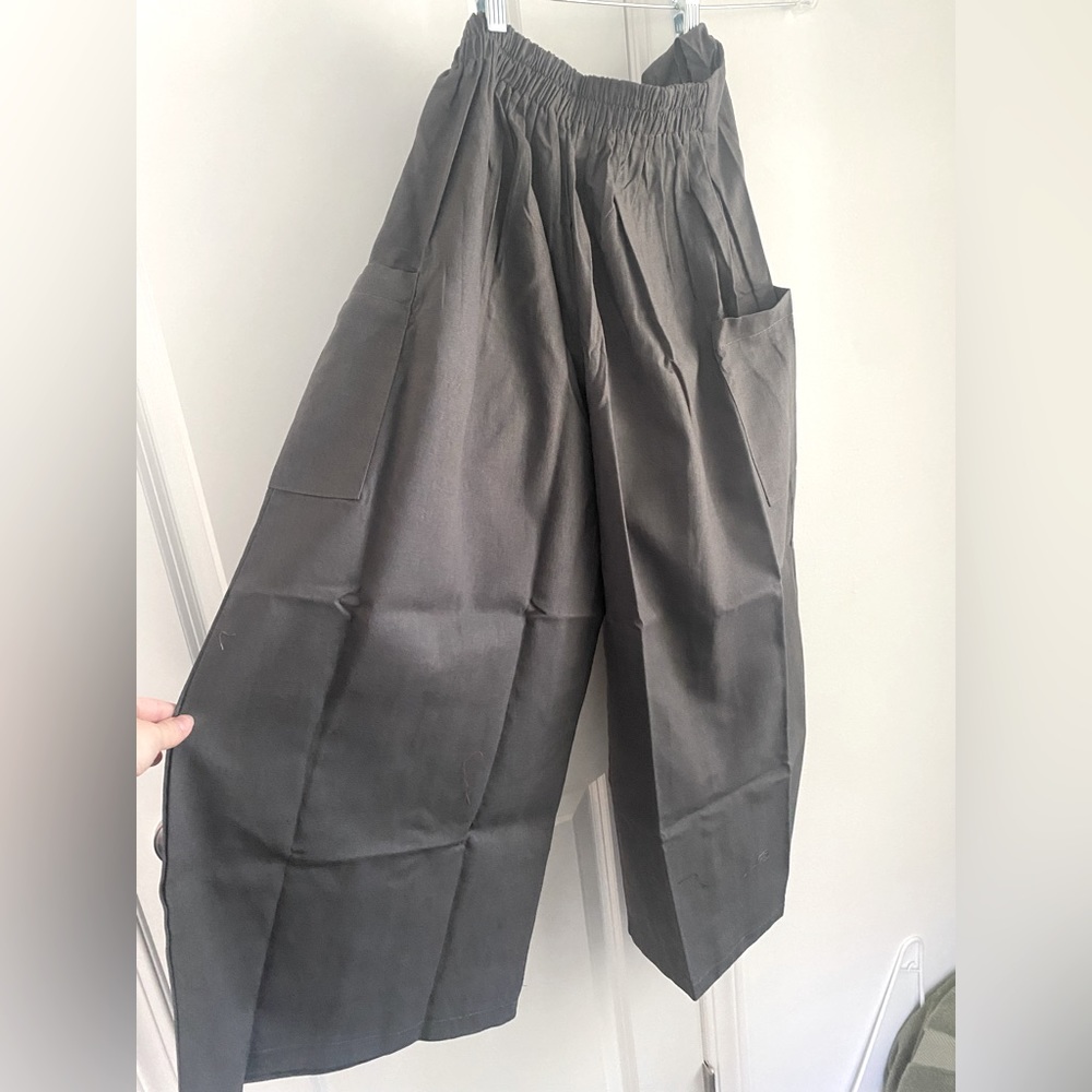 Gray pants